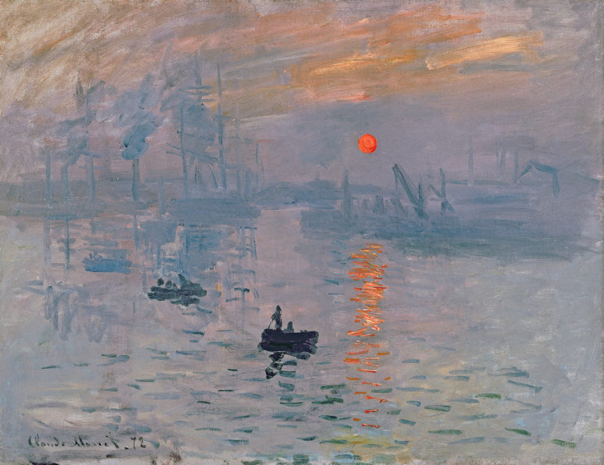Impression: Sunrise, 1872